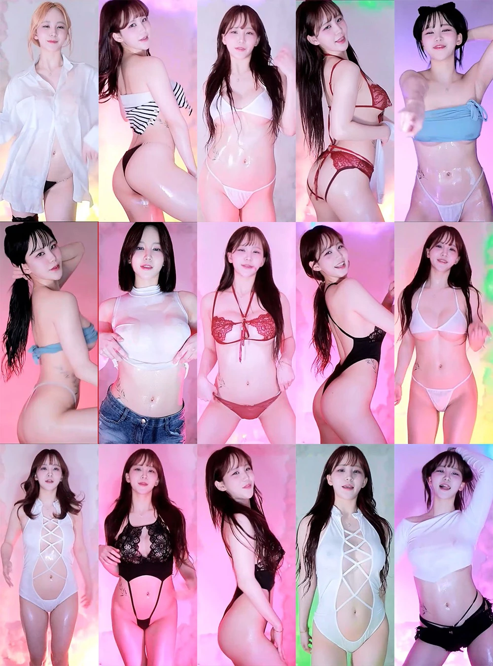 [主播]韩国直播平台Pandatv ksb0219 24年12月精选舞蹈合集[104V/7.89G]-豆舞